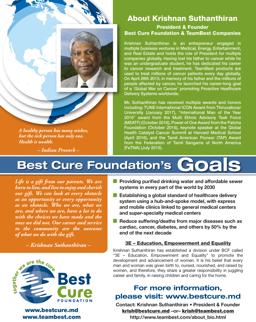 Best Cure Foundation's Goals